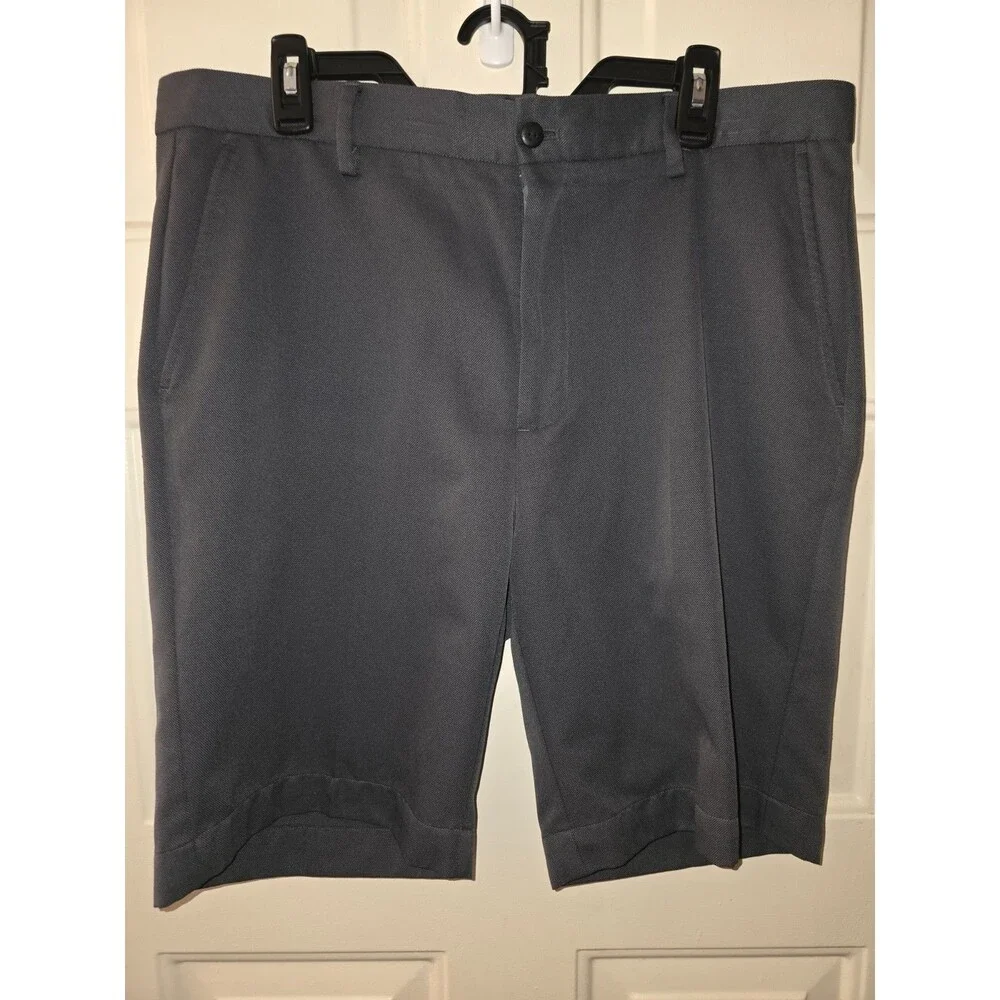 Greg Norman Shorts Mens 36 Black Golf
